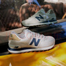 NEW BALANCE NB574官方休闲鞋男鞋女鞋夏季休闲复古舒适透气百搭轻便运动鞋 灰色 ML574LGI 40 (脚长25cm建议拍大半码) 实拍图