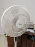 美的（Midea）电风扇落地扇家用风扇 立式轻音节能强风 降温空气循环柔风自然风 桌面办公室卧室宿舍客厅家用 【按键+遥控】七叶广角强风 实拍图