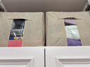 佳帮手收纳箱布艺衣服衣物被子衣柜整理储物箱百纳箱收纳盒子 66L2只装 实拍图