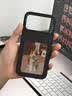 墨小家【顺丰包邮】拍立得手机壳显影壳适用于iPhone17promax/iPhone系列墨水屏高颜值苹果手机壳保护壳 iPhone 17 Pro 曜汐黑+高清大屏 实拍图