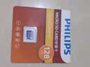 飞利浦（PHILIPS）128GB TF(MicroSD) 内存卡 A1 4K V30 U3 高速耐用行车记录仪 相机监控存储卡 读速130MB/s 实拍图