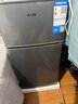 奥克斯小冰箱家用小型迷你冷藏冷冻两用出租房宿舍用节能省电寝室办公室电冰箱 【净化去味】146灰色【高效保鲜 铜管速冷】30L 实拍图