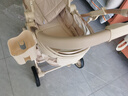 可美嘉婴儿推车可坐可躺轻便折叠新生儿双向婴儿车高景观宝宝手推车 香槟金Pro Max+(全罩+轻便护脊) 实拍图