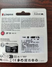 金士顿（Kingston）128GB TF（MicroSD）存储卡 内存卡U3 V30 A2 4K适配大疆Pocket 4/Action 6/Nano/无人机/运动相机 实拍图