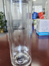 希诺抗菌玻璃杯双层防烫办公车载水杯男高档泡茶杯子XN-9607KT 410ml 实拍图