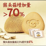 江中猴姑0糖微甜猴头菇养胃饼干中老年人营养品早餐食品送礼礼盒960g 实拍图