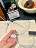品士【宝藏级丨柏林之音】耳机有线半入耳式手机平板电脑游戏电竞适用华为小米苹果17/16Type-c3.5mm 【升级版】Type-C扁插头【数字芯片】白色 实拍图