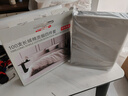 京东京造 100支长绒棉贡缎四件套 纯棉A类床单被套枕套床上用品 1.8m-英伦灰 实拍图