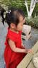 ASK JUNIOR女童夏暑假儿童裙子小童连衣裙花边袖度假公主裙 实拍图