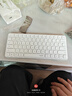 雷柏（Rapoo）9000S 78键无线/蓝牙多模键鼠套装 刀锋超薄紧凑便携无线键盘 支持Windows/MacOS双系统 白色  实拍图