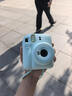 富士（FUJIFILM）instax  mini12 一次成像 立拍立得相机 mini12 薄荷绿 套餐八（官方标配+相机包+相册+白边相纸20张） 实拍图