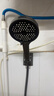 苏泊尔（SUPOR）增压淋浴花洒喷头家用多功能洗澡沐浴手持莲蓬头 畅淋 枪灰花洒+1.5米防爆管（送支架） 实拍图