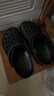 卡骆驰（CROCS）檀健次同款经典洞洞鞋轻便百搭女沙滩鞋包头拖鞋男鞋|10001 黑色-001(含智必星) 37 /38(230mm) 实拍图