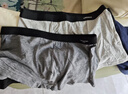 浪莎男士内裤男纯棉10A抗菌防螨平角裤透气中腰男式四角裤男生裤头4条 实拍图