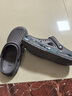 卡帝乐鳄鱼洞洞鞋男士凉鞋休闲花园拖鞋两用沙滩鞋凉拖鞋子 男 1556 灰色 42 实拍图
