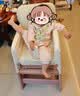 babycare宝宝百变餐椅多功能婴儿餐椅安全防摔儿童吃饭座椅6个月+ 慕斯咖 实拍图