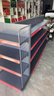乐企超市货架展示架便利店货物架药店小卖部零食店文具店置物架子展柜 五层主架（升级加厚） 单面【长72*宽42*高130cm】 实拍图