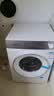 西门子（SIEMENS）小晶钻优享 10KG大容量全自动滚筒洗衣机自带烘干 洗烘一体 蒸气护理 立体烘干WN52B2U08W 实拍图