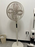 美的（Midea）【幸运草安睡2.0 MAX】一键闪装/直流变频家用轻音电风扇语音遥控落地扇 大风量一级能效卧室电扇 实拍图