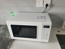 美的（Midea）变频小清新微波炉 液晶屏幕 磨砂面板 小型20L家用 匠心工艺（PM2002） 实拍图