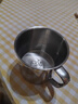 拜杰304不锈钢水杯 泡茶杯口杯成人办公商务主人杯果汁杯茶杯 550ml 实拍图
