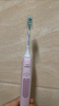 飞利浦（PHILIPS）声波电动牙刷钻石3系 5倍洁齿5种模式 洁净刷头*2  生日礼物情侣母亲节礼物  HX5171/04淡粉色 实拍图