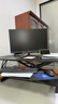 全品屋升降电脑桌升降工作台电脑升降支架台站立式升降办公书桌 【TOP爆款】气动无级升降-黑桌双层80x40cm 【宽敞品质桌面】 实拍图