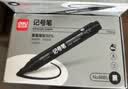 得力（deli）(deli)黑色粗头物流油性笔 墨量升级大容量快递签字办公文具马克笔记号笔 10支/盒 P06881 黑色 实拍图