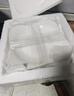 友来福 陶瓷盘家用白瓷盘子9英寸中式方形菜盘汤盘微波炉可用4只装 实拍图