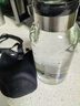【送杯套】大容量加厚玻璃杯子便携吨吨杯茶水分离带杯套泡茶水杯 透明 1000ml吨吨桶 1只装 实拍图