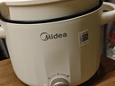 美的（Midea）电煮锅 泡面火锅宿舍小电锅 电蒸锅 多功能家用电热锅 2.6L蒸煮一体 小型2-3人用 配带蒸笼XZE2076 实拍图