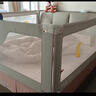 丸丫K2婴儿床围栏宝宝防摔防护栏床上床边防摔档板免打孔三面1.8+2+2 实拍图