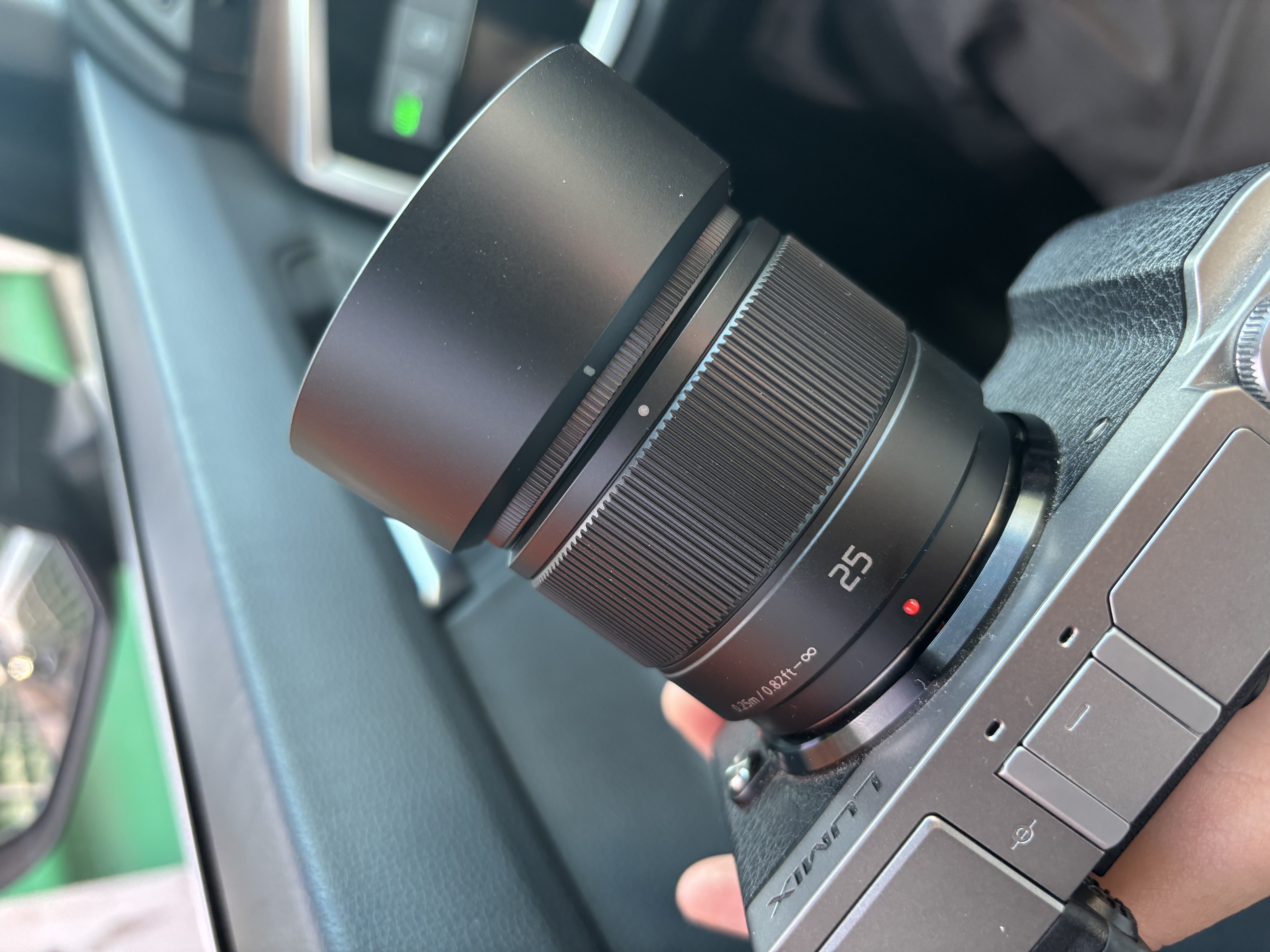 松下（Panasonic）25mm F1.7微单相机镜头 大光圈人像、静物、定焦镜头 M43卡口 黑色 实拍图