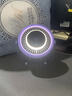 万和（Vanward）【明星杨超越推荐】100档桌面风扇USB宿舍办公室电风扇小型充电高速涡轮增压便携长续航挂壁静音 戴森紫【100档大风力+小夜灯】 充电【升级款】超长续航丨充插两用丨可挂可立 实拍图