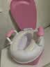 小哈伦儿童马桶宝宝坐便器婴幼儿尿盆小孩坐便器小便器双软垫小狗樱拧粉 实拍图