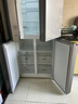 格力（GREE）晶弘421升十字对开门风冷无霜冰箱变频节能钢化玻璃面板-33°深冻黑科技家用大容量电冰箱 BCD-421WPQG/闪烁银 实拍图