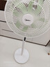 美的（Midea）【幸运草安睡1S】一级能效直流变频声控电风扇家用遥控卧室静音落地扇台式桌面抗菌大风力转页扇 实拍图