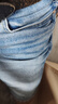 Levi's李维斯冰酷系列春夏新款男士凉感防晒宽松水洗牛仔短裤 中蓝色 29 实拍图