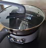 苏泊尔（SUPOR）精铁0氟电炒锅 分体式电煮锅 电火锅 电蒸锅 家用多功能蒸煮炒菜一体电热锅4.7L CJ30RF865带蒸笼 实拍图