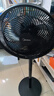 美的（Midea）【超级单品】七叶轻音立式电风扇家用柔风落地扇台式桌面小型风扇大风量节能摇头宿舍电扇 SAF30AB 实拍图