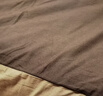京东京造100%纯棉四件套 床上用品抑菌全棉床单被套200*230cm1.5/1.8米床 咖色 实拍图