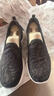 斯凯奇（Skechers）七夕渔夫鞋夏季一脚蹬女鞋蕾丝单鞋透气懒人散步鞋休闲健步鞋 896020-BKW/黑色/白色 36.5 【正码正拍】 实拍图