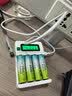 德力普（Delipow）充电电池 5号电池 2500mAh大容量8节装液晶充电器套装适用玩具/鼠标键盘/KTV话筒/黑悟空游戏手柄 实拍图