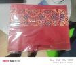 NVV红色礼品袋手提袋高级感包装袋生日茶叶烟酒结婚庆伴手礼袋回礼袋 横款45*15*35cm  5个装 实拍图