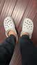 卡骆驰（CROCS）洞洞鞋经典款Clog檀健次同款男士夏季新款拖鞋凉鞋沙滩鞋女10001 10001-1FT-经典Clog/大气灰 43-44 (280mm) 实拍图