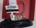 菲拉格慕（Ferragamo）女士黑色GANCINI腰带 0675180_C  _ 90 520礼物送女友 晒单实拍图