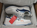 李宁海川丨板鞋男鞋云科技减震经典运动鞋增高百搭休闲鞋小白鞋 标准白/极光蓝(377款)-2 42 实拍图