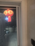 舒绋定制隐形纱门防蚊虫门帘伸缩磁吸沙门平移风琴纱窗门折叠推拉式 防水纱+低轨红木纹框加厚1.0 单开 实拍图