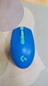 罗技（G）G304 LIGHTSPEED无线鼠标 游戏鼠标 轻质便携 鼠标宏 绝地求生FPS英雄联盟吃鸡 生日礼物 蓝色 实拍图
