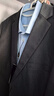 杉杉西服套装男士修身职业正装西装套装商务伴郎服新郎服结婚礼服男装 实拍图